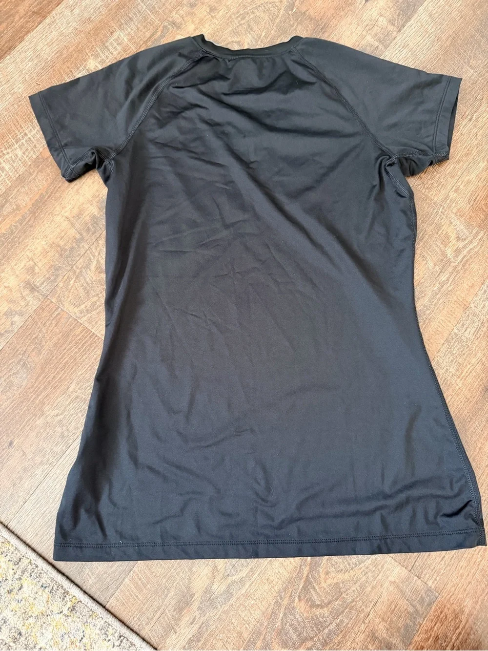 Nike Pro Dri-FIT Fitted Short Sleeve Athletic Top Women’s Large Black